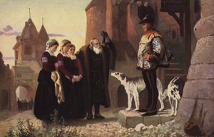 El derecho del maestro, 1874 de Vasilij Dmitrievich Polenov